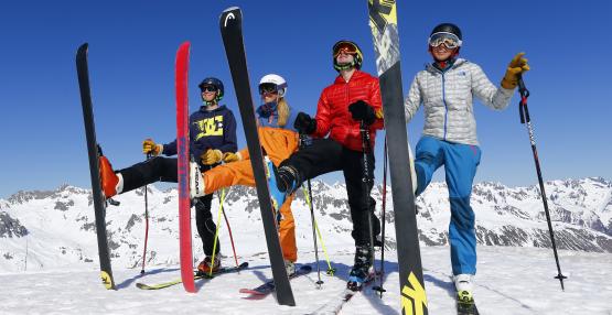 Jarná lyžovačka v Les Sybelles